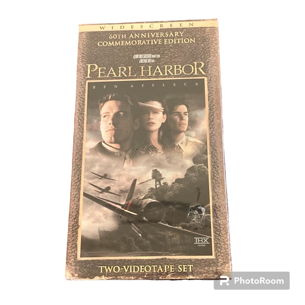 New 60th Anniversary Pearl Harbor Widescreen Commemorative Edition Box Set VHS
